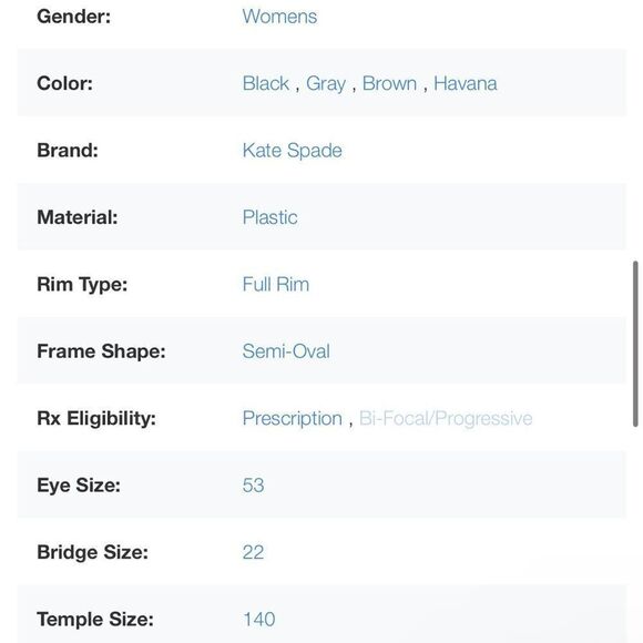 Kate Spade KEESEY /G/S Sunglasses - Picture 3 of 6